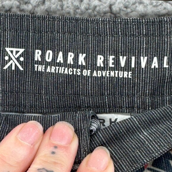 Roark Revival Mens Graphic Board Shorts With Drawstring Closure Size 28 - Picture 6 of 10